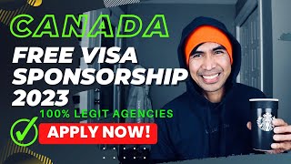 CANADA FREE VISA SPONSORSHIP 2023  APPLY NOW AND COME TO CANADA BY 2023 [upl. by Norvol]