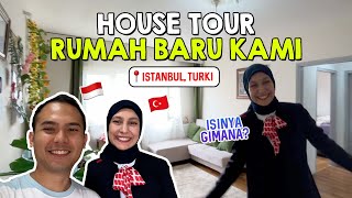 HOUSE TOUR RUMAH BARU KAMI PASANGAN TURKI INDONESIA DI ISTANBUL [upl. by Croix37]