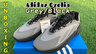 UNBOXING Adidas Ozelia GreyBlack [upl. by Kowatch]