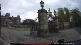 Mon 170521 Sedbergh to Barnard CastleBowes Museum Travel through the town amp arrive at the museum [upl. by Astra593]