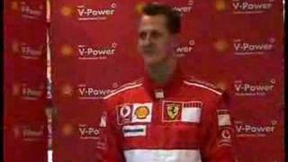 Michael Schumacher Shell Commercial [upl. by Eichman]