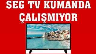 SEG TV Kumanda Çalışmıyor Sorunu Çözümü [upl. by Baoj528]