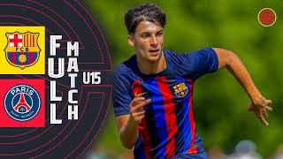 FULL MATCH Barcelona  Paris Saint Germain U15 KDB Cup 2023 [upl. by Marmawke825]