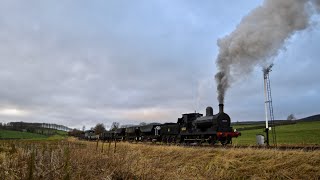 LampY A Class 52322 on an Engineers Train  Embsay amp Bolton Abbey Railway  30742 Charters [upl. by Nalad]