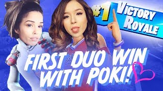 Ligma DTN Duos with Pokimane  Valkyrae Fortnite [upl. by Dnalyag]