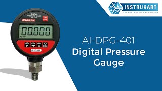 Digital Pressure Gauge  Instrukart [upl. by Cost707]