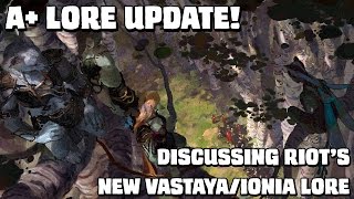 A Lore Update  discussing the Vastaya lore and just a little bit the new champion [upl. by Eedia]