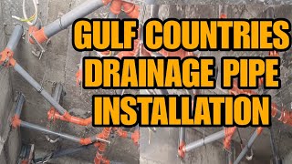 GULF COUNTRIES DRAINAGE PIPE FITTING GUIDE [upl. by Yniattirb]