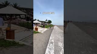 Area Pedestrian yang menghubungkan Pantai Batubelig ke Pantai Petitenget [upl. by Noiztneb295]