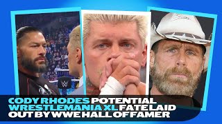 WWE Hall of Famer Discusses Cody Rhodes WrestleMania Rematch Fate [upl. by Vladimir309]