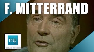 François Mitterrand  quotLa participation des communistes au gouvernementquot  Archive INA [upl. by Anailuig]