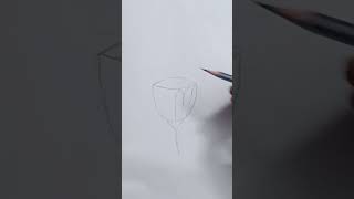 How to draw a flower steps 🪷  Flower drawing for beginners  flowers pencildrawing ArtsNlyf30 [upl. by Allissa]