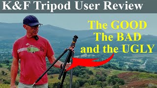 KampF Concept tripod review cheap but is it any good A buyers review not sponsored [upl. by Gaal]