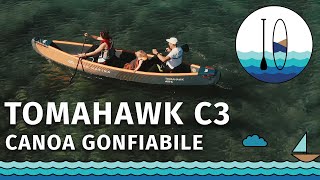 PAGAIATEIT Canoa AQUA MARINA Tomahawk AIRC modello 2023  3 posti [upl. by Paola]