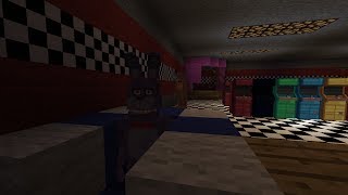 Minecraft FNAF Universe Mod  Main Hall amp Pirates Cove EP 2 [upl. by Yeslek]