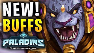 TIBERIUS INSANE NEW ULT TALENT  Paladins Gameplay Build [upl. by Krik869]