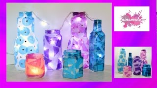 DIY Bouteilles en verre décorées [upl. by Una193]