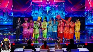 Americas Got Talent 2014 Quarterfinal 3 Cornell Bhangra [upl. by Ileane]