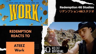 ATEEZ에이티즈  WORK Official MV Redemption Reacts [upl. by Nitsyrc744]