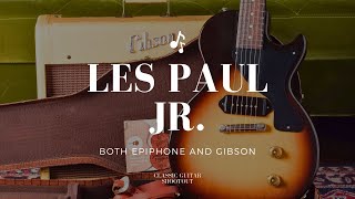 Epiphone vs Gibson Les Paul Junior Whats the Difference [upl. by Urana]