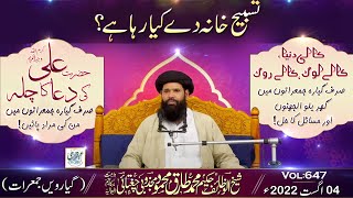 Tasbeeh Khana Dey Keya Raha Hay  4 August 2022  Sheikh ul Wazaif  Ubqari [upl. by Beaulieu]