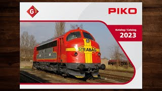 PIKO Katalog G 2023 – Modellbahn Modelleisenbahn [upl. by Rehpotsirhk]