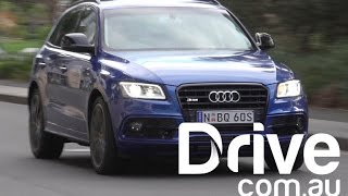 2016 Audi SQ5 Plus She says he says Review  Drivecomau [upl. by Wunder604]