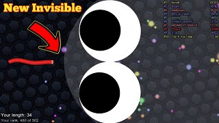 Slitherio AI New Invisible Skin Slitherio Best Gameplay  Slitherio Vip  World Record [upl. by Eiralc]