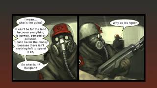 Why Do We Fight  Gone With The Blastwave Comic Dub [upl. by Emor638]