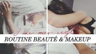 MA ROUTINE BEAUTÉ amp MAKEUP PENDANT MES REGLES [upl. by Simetra]