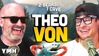 Wildest Shark Attacks w Theo Von  2 Bears 1 Cave Ep 197 [upl. by Arnon262]