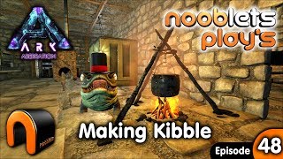 ARK MAKING KIBBLE Aberration Nooblets plays Ep48 [upl. by Siloam]