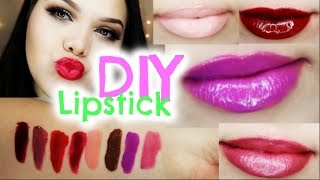 Easy DIY Lipsticks [upl. by Nnaytsirk]