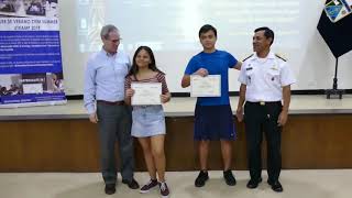 Clausura de taller STEM SUMMER UTKAMP Liceo Naval Almirante Guise [upl. by Nailluj152]