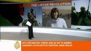 Sue Turton updates from Libyas Bani Walid [upl. by Morrill]