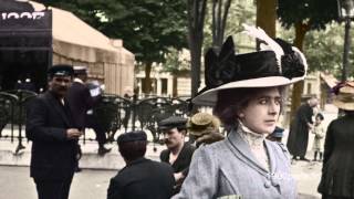 A la recherche des couleurs perdues  Paris en 1900 [upl. by Lehcir]