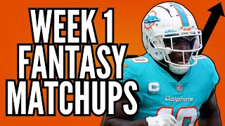 Week 1 Fantasy Football Matchups That Matter [upl. by Rosa]