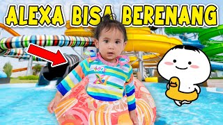 PERTAMA KALI ALEXA BERENANG DI WATERPARK SAMPAI MENGGIGIL [upl. by Einnej]