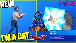 FORTNITE IM A CAT KITTY CAT SONG 1 HOUR [upl. by Arney888]