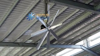 50quot Ventilation Fan Propeller Air Flow Testing [upl. by Assek]