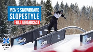 Jeep Men’s Snowboard Slopestyle FULL COMPETITION  X Games Aspen 2023 [upl. by Ecarg]