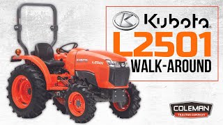 Kubota L2501 WalkAround [upl. by Paulita554]