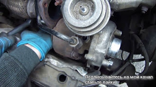 ИнструкцияКак снять турбину с AUDI A6 C5 19 tdi за 30 минутHow to remove the turbine [upl. by Arutak383]