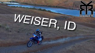 Exploring Weiser Idahos Hills on Dual Sport [upl. by Oakleil126]