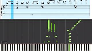 LisztPaganini  La Campanella  Piano Tutorial with Sheet Music Notes  Full Speed [upl. by Eniaj]