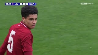 16 Year Old KiJana Hoever Dominates Napoli U19 • 201819 [upl. by Aisat]