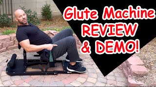 Hip Thruster Machine for Home  Lifepro Glute Machine REVIEW amp DEMO [upl. by Schiffman]