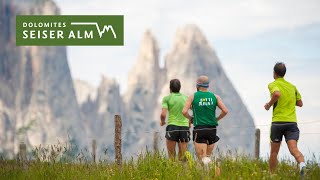 Alpe di Siusi  Seiser Alm Half Marathon [upl. by Day]