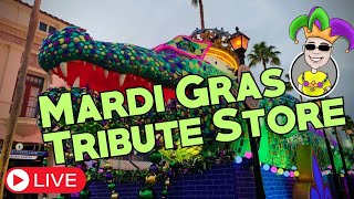 Live Preview of Universals Mardi Gras Tribute Store [upl. by Gerhardt]