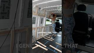 This van conversion is changing me ✨ vanbuild vanlife vanconversion campervan campervans [upl. by Finbar888]